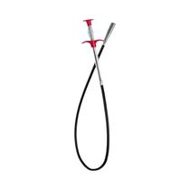 Conjunto De Limpeza De Desentupidor De 25 Polegadas Com Removedor De Cabelo E Escova De 35-5