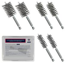 Conjunto de limpeza de tubos Kwalitistar 6 unidades com escova de limpeza adequada Conjunto de limpeza de tubos Kwalitistar 6 unidades com escova de limpeza adequada