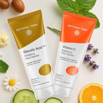 Conjunto de limpeza facial Botanic Tree Double Face Wash Kit
