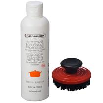 Conjunto de Limpeza Le Creuset - Escova de Nylon e Limpador 250ml