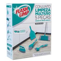 Conjunto de Limpeza Multiuso 5 peças LAV6590-Flash Limp