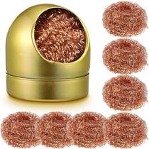 Conjunto de Limpeza para Pontas de Ferro de Solda Hotop - Com Suporte e Fio de Limpeza