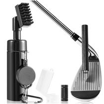 Conjunto de limpeza para tacos de golfe Wynaura Pro com pincel e afiador de ranhuras