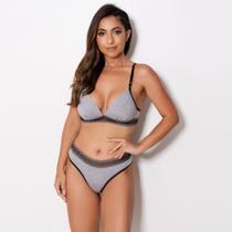 Conjunto de Lingerie Básico Bojo Soft - Conjunto Ana Luiza