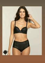Conjunto de Lingerie Couro e Renda Chintz Conjunto de Lingerie Couro e Renda Chintz