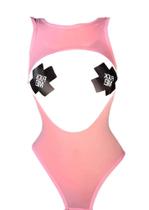 Conjunto de lingerie de cosplay SINROYEE, biquíni de anime japonês rosa Conjunto de lingerie de cosplay SINROYEE, biquíni de anime japonês rosa