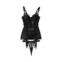 Conjunto De Lingerie De Renda Modeladora Em Uma Peça, Design Sexy Transparente Com Espinha De Peixe, Conjunto De Lingerie De Renda Modeladora Em Uma Peça, Design Sexy Transparente Com Espinha De Peixe,