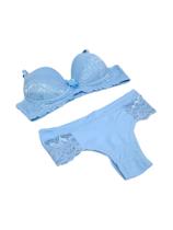 Conjunto de lingerie luxo tanga, casual de poliamida c. bojo