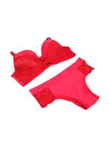 Conjunto de lingerie luxo tanga, casual de poliamida c. bojo
