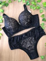 Conjunto de lingerie Plus size