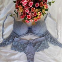 Conjunto de Lingerie Renda Garoa Conjunto de Lingerie Renda Garoa