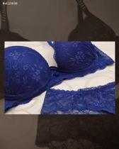 Conjunto de Lingerie Roxo Lageli Ref: 22658 Conjunto de Lingerie Roxo Lageli Ref: 22658