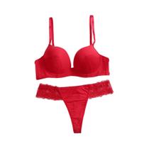 Conjunto De Lingerie Sexy Feminina Em Renda Com Alças Ajustáveis E Sutiã Confortável Conjunto De Lingerie Sexy Feminina Em Renda Com Alças Ajustáveis E Sutiã Confortável