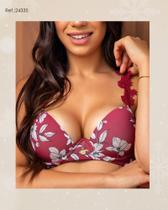 Conjunto de Lingerie Vermelho Lageli Ref: 24335 Conjunto de Lingerie Vermelho Lageli Ref: 24335