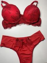 Conjunto de Lingeries Renda Algodão Antialérgica