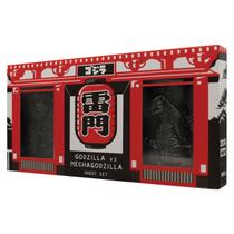 Conjunto de lingotes duplos Fanattik Godzilla 70th Anniversary Limited