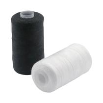 Conjunto De Linha De Costura De Poliéster 500M 2 Peças Para Máquinas Manuais DIY