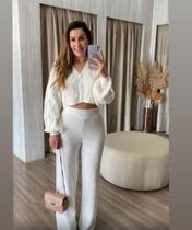 Conjunto de linho Branco G Conjunto de linho Branco G