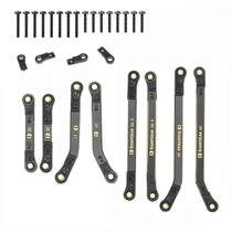 Conjunto de Links de Latão RampCrab para Carro RC SCX24 GX 470 Conjunto de Links de Latão RampCrab para Carro RC SCX24 GX 470