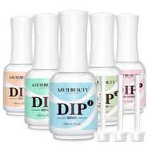 Conjunto de líquidos Dip Powder AZUREBEAUTY 15 ml/0,5 onças - 5 unidades