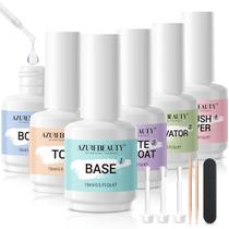 Conjunto de líquidos Dip Powder AZUREBEAUTY Bond Base Top Coat 15 ml Conjunto de líquidos Dip Powder AZUREBEAUTY Bond Base Top Coat 15 ml
