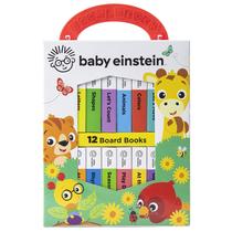 Conjunto de Livros Baby Einstein My First Library Board - 12 Livros