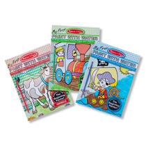 Conjunto de livros de atividades para pintar com água Melissa & Doug