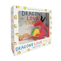 Conjunto de Livros e Brinquedos Dragons Love Tacos - DIAL