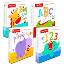Conjunto de livros Fisher-Price My First Books ABC Colors Numbers Conjunto de livros Fisher-Price My First Books ABC Colors Numbers