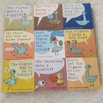 Conjunto de livros Mo Willems Pigeon Books Collection para crianças, 9 unidades - Marca Própria Conjunto de livros Mo Willems Pigeon Books Collection para crianças, 9 unidades - Marca Própria