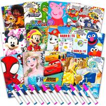 Conjunto de livros para colorir Bendon Imagine Ink 12 livros com adesivos