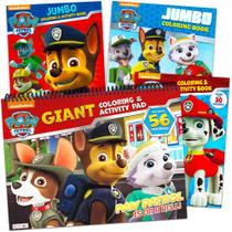 Conjunto de livros para colorir e atividades Bendon Paw Patrol x4 Conjunto de livros para colorir e atividades Bendon Paw Patrol x4
