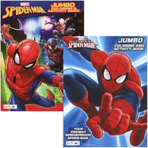 Conjunto de livros para colorir e atividades Marvel Spider-man 2 Books Conjunto de livros para colorir e atividades Marvel Spider-man 2 Books