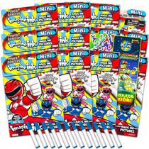 Conjunto de Livros para Colorir Power Rangers com Tinta Mágica e Adesivos Conjunto de Livros para Colorir Power Rangers com Tinta Mágica e Adesivos