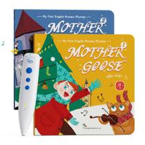 Conjunto de livros Talking Pen Tekfun Nursery Rhymes para crianças pequenas