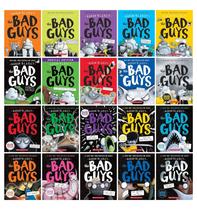 Conjunto de Livros The Bad Guys Série Livros 120, de Aaron Blabey Conjunto de Livros The Bad Guys Série Livros 120, de Aaron Blabey
