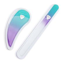 Conjunto de lixa de unhas BONA FIDE BEAUTY Ergonomic Czech Glass 2PC Conjunto de lixa de unhas BONA FIDE BEAUTY Ergonomic Czech Glass 2PC