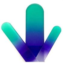 Conjunto de lixa de unhas Bywabeé Graved Crystal Glass 3,5 cm 5,5 cm 7,5 cm