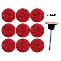 Conjunto de Lixas 18mm com Suporte 28982 Proxxon 10 Unidades
