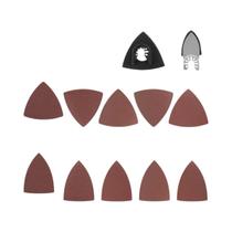 Conjunto De Lixas Triangulares Variadas 60/80/120/180/240 Grits Para Ferramenta Oscilante Multiuso Conjunto De Lixas Triangulares Variadas 60/80/120/180/240 Grits Para Ferramenta Oscilante Multiuso