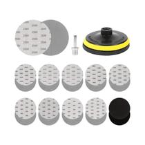 Conjunto De Lixas Úmidas E Secas De 125mm, 45 Peças, Grãos 320-5000, Discos M14 Para Esmerilhadeiras Conjunto De Lixas Úmidas E Secas De 125mm, 45 Peças, Grãos 320-5000, Discos M14 Para Esmerilhadeiras