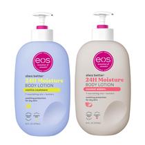 Conjunto de loção corporal eos Shea Better Vanilla Cashmere 480 ml, 2 unidades Conjunto de loção corporal eos Shea Better Vanilla Cashmere 480 ml, 2 unidades