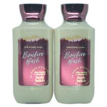 Conjunto de Loções Bath & Body Works Bonfire Bash - 240ml x 2