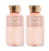 Conjunto de loções Bath & Body Works Champagne Toast 240 ml, pacote com 2 unidades