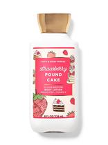 Conjunto de Loções Bath & Body Works Strawberry Pound Cake (240ml x 2)