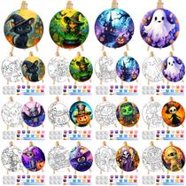 Conjunto de lonas de Halloween Art Craft Kit Supervitae de 5,9", 72 unidades
