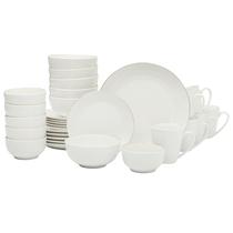 Conjunto de Louça Gibson Home Ogalla 30 Peças Porcelana Branca com Detalhes em Ouro Conjunto de Louça Gibson Home Ogalla 30 Peças Porcelana Branca com Detalhes em Ouro