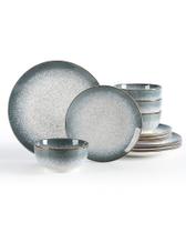 Conjunto de Louça Sweejar 12 peças de porcelana resistente a lascas Conjunto de Louça Sweejar 12 peças de porcelana resistente a lascas