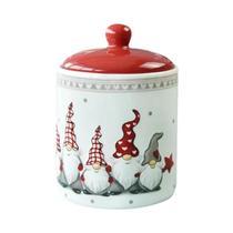 Conjunto De Louças Cerâmicas Do Papai Noel Nórdico, Prato, Talheres, Estilo Ocidental Para Arroz E