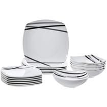 Conjunto de louças de cozinha Amazon Basics 18 peças - Modern Beams